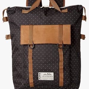 ISO KAVU black/white dot rucksack!!
